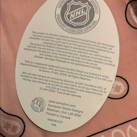 Holographic NHL Team Stickers Set GWP - Picture 3 of 6